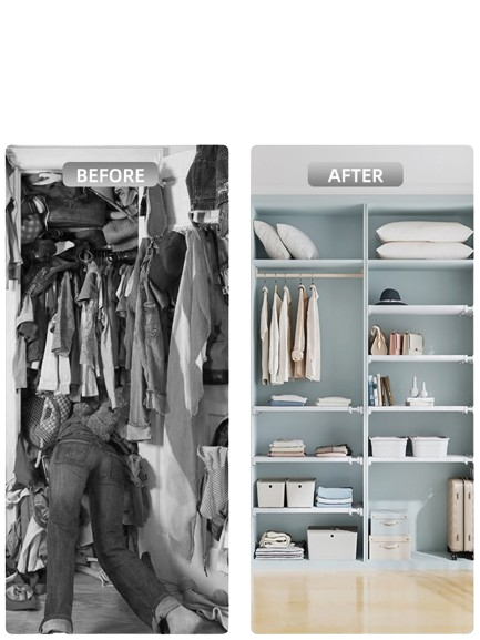 Shelves Closet Wardrobe Organizers