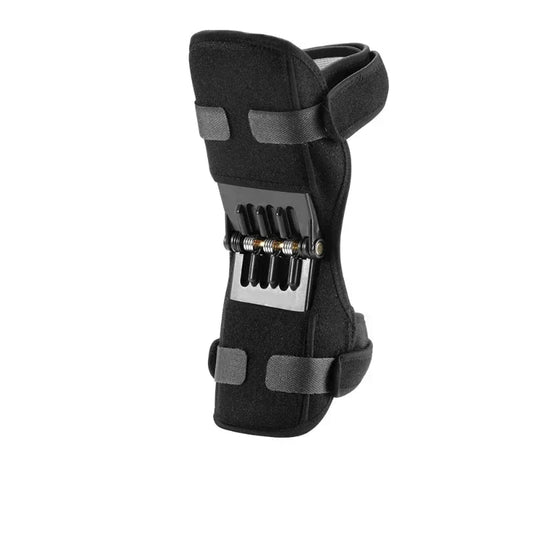 Spring-Loaded Knee Booster Support Pad Black