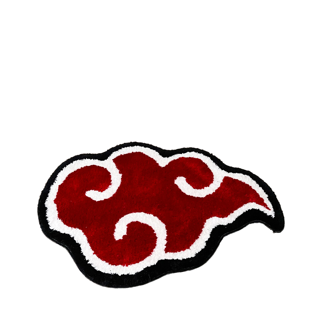 Anime Red Cloud Handmade Doormat - Anti-Slip, Acrylic Tufted Rug for Stylish Home Entryways