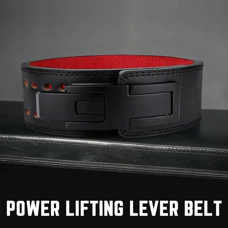 Premium Weight Lifting Belt with Metal Buckle