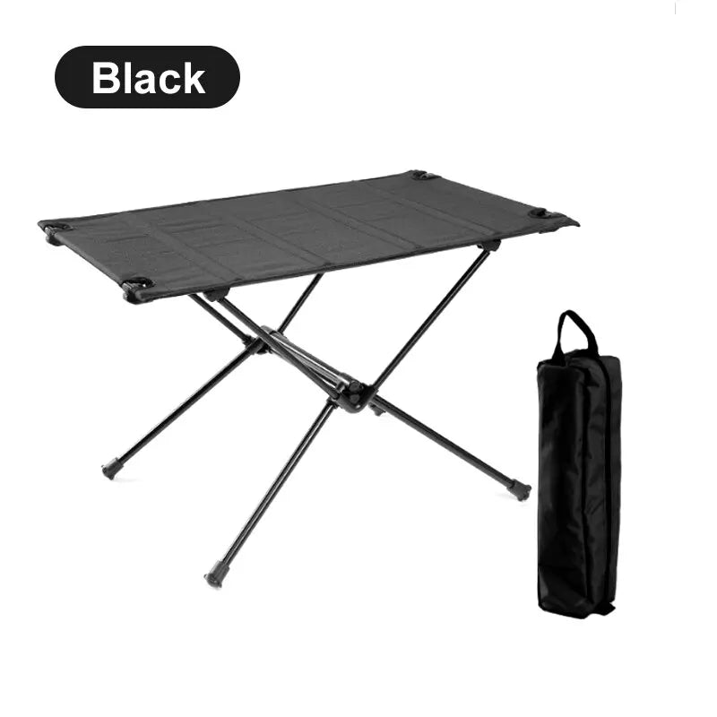 Camping Folding Roll-Up Table Black