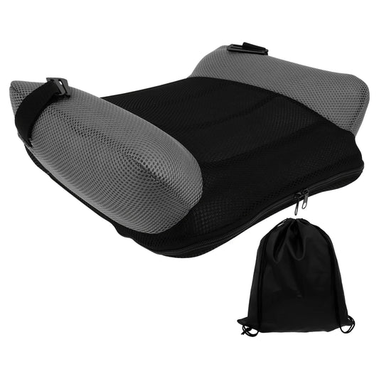 Inflatable Portable Car Booster Seat Cushion for Kids Toddlers Black