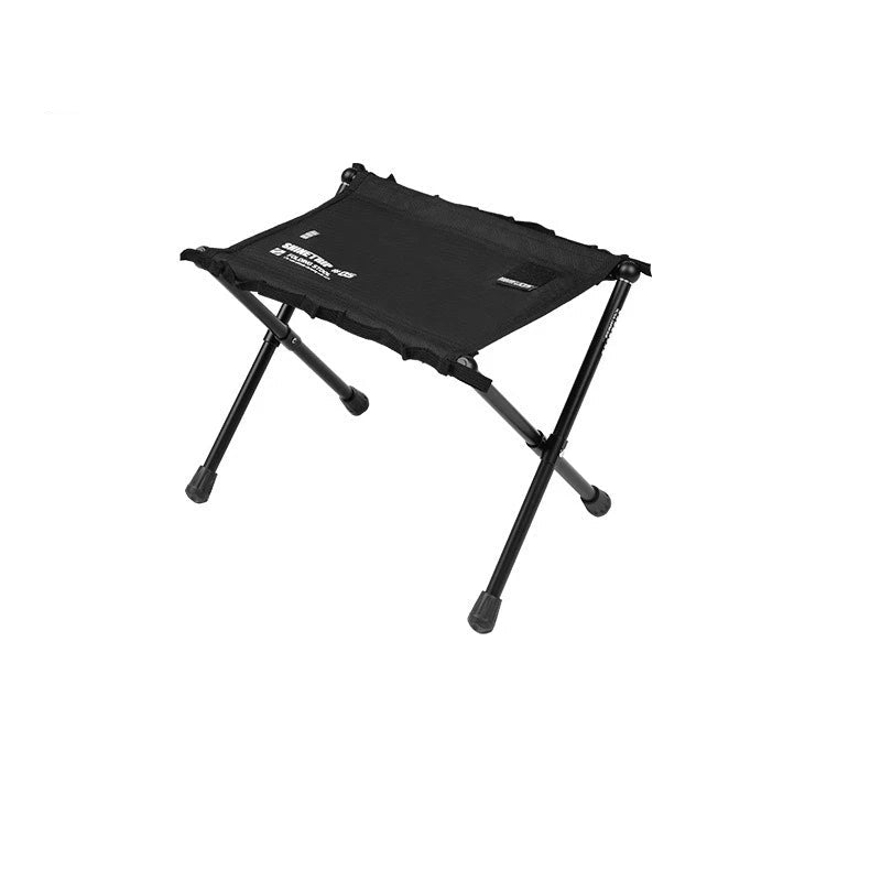 Ultra-Light Folding Storage Stool Camping Seat Black