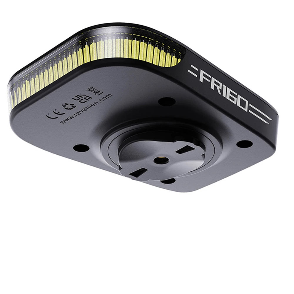 LED Bike Light Intelligent Sensing Bicycle Headlight Black