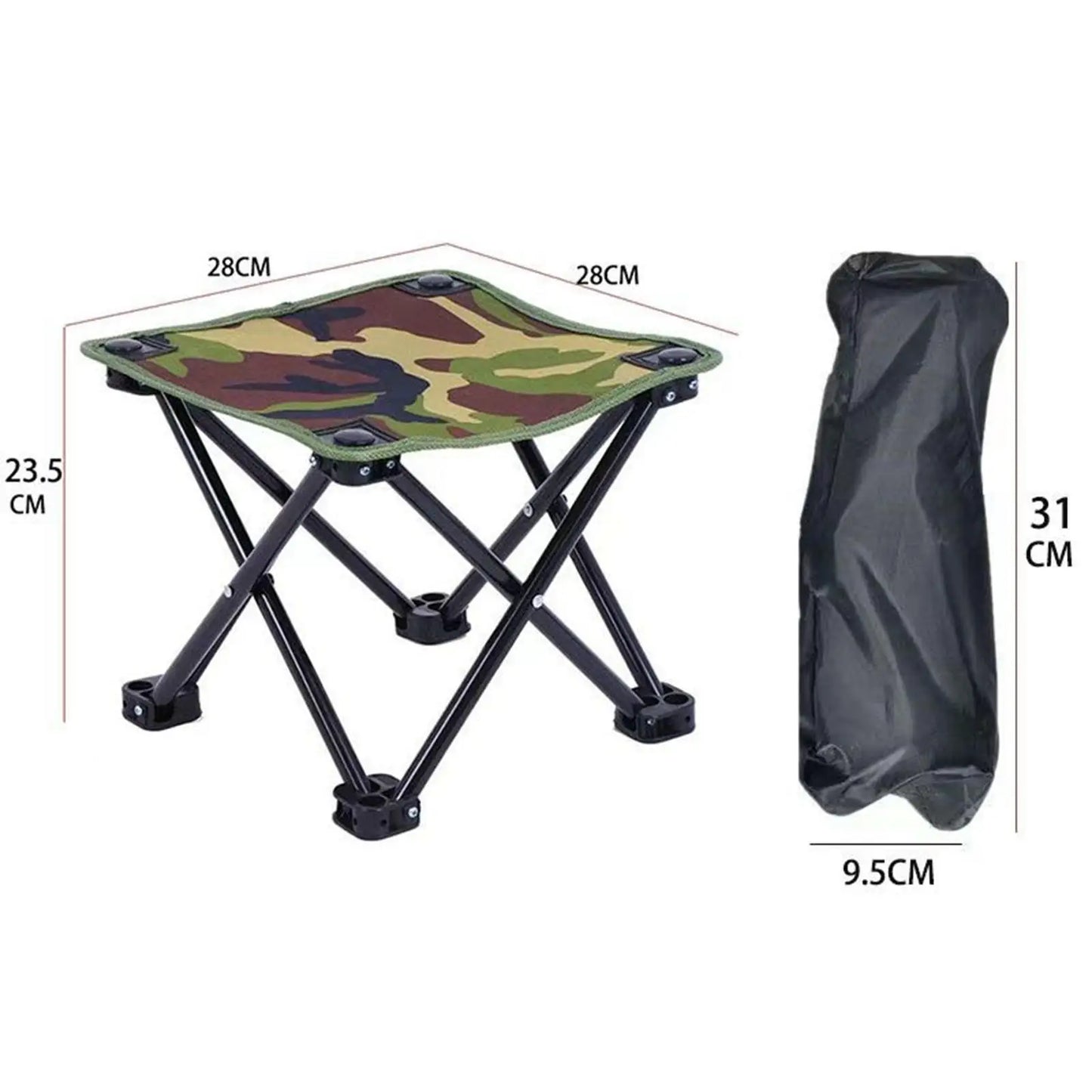 Foldable Camping Stool – Lightweight Portable Footstool