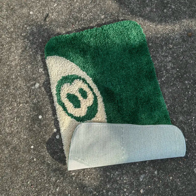 Green 8 Ball Non-slip Carpet Doormat