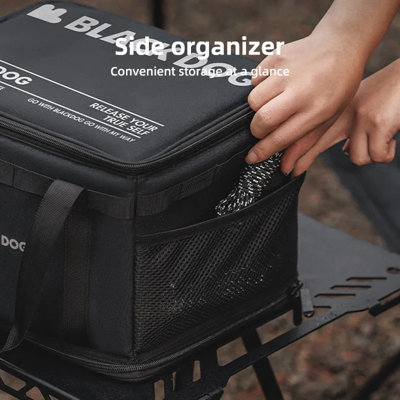 15L Tactical Camping Storage Organizer Black