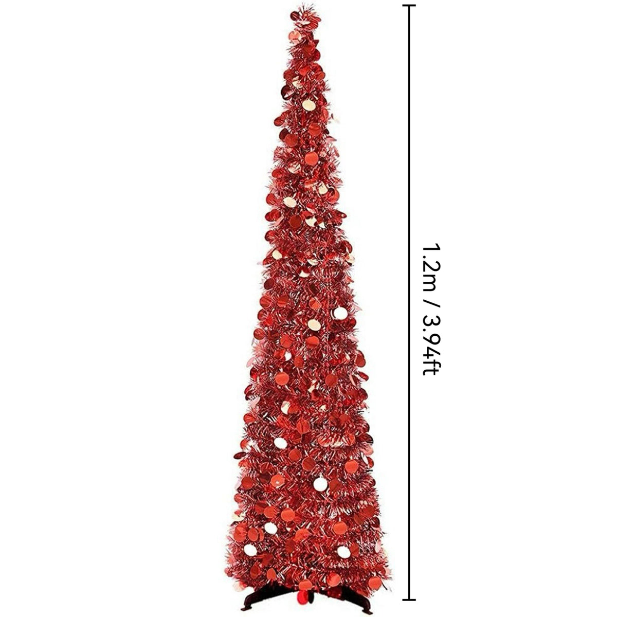 Red White Pop-Up Christmas Tree
