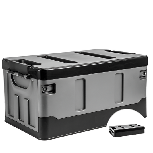Foldable Camping Storage Box Waterproof Black