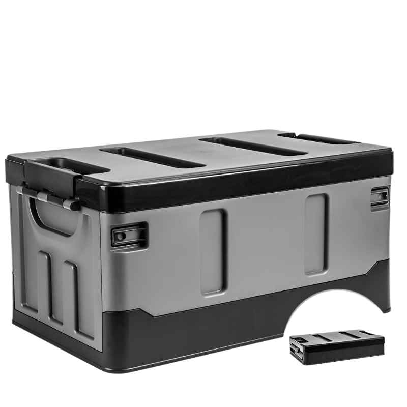 Foldable Camping Storage Box Waterproof Black