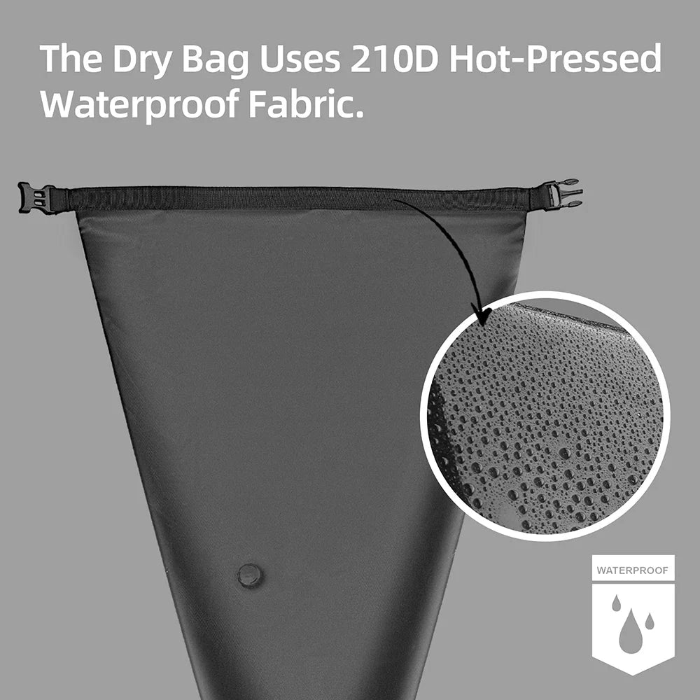 14L Waterproof Bike Saddle Bag Stable Removable Dry Bag Yellow