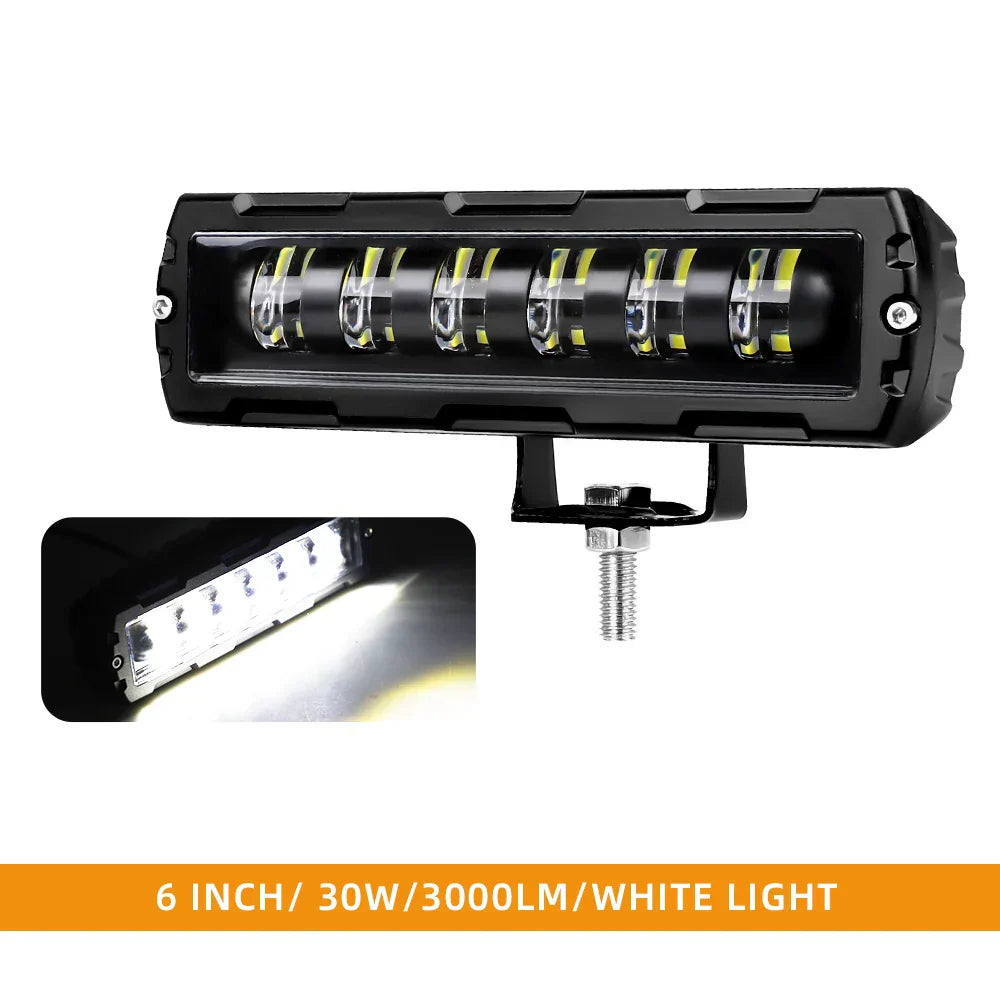 6-Inch 6D 7D LED Work Light Bar