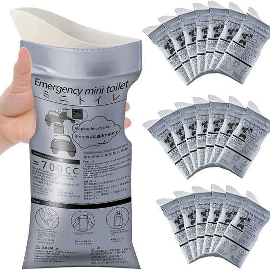 4PCS Outdoor Emergency Urine Bag
