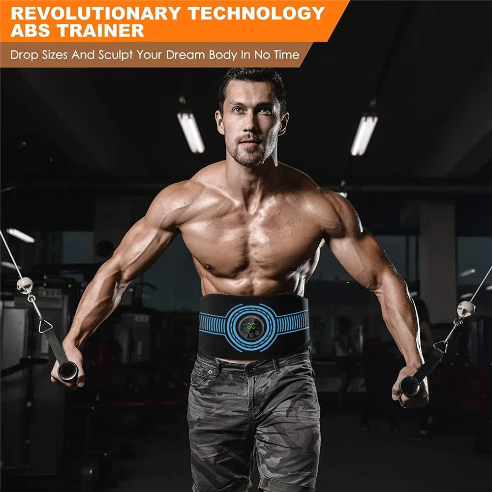 Intelligent EMS Waist Belt for Effective Abdominal Muscle Stimulation
