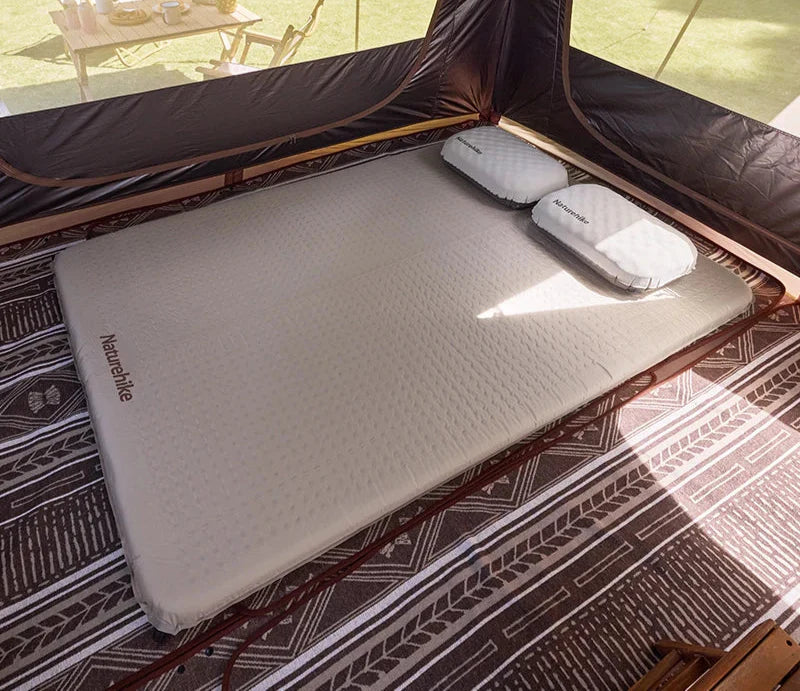 Self-Inflating Air Mattress 3cm Thick Folding Mat Khaki