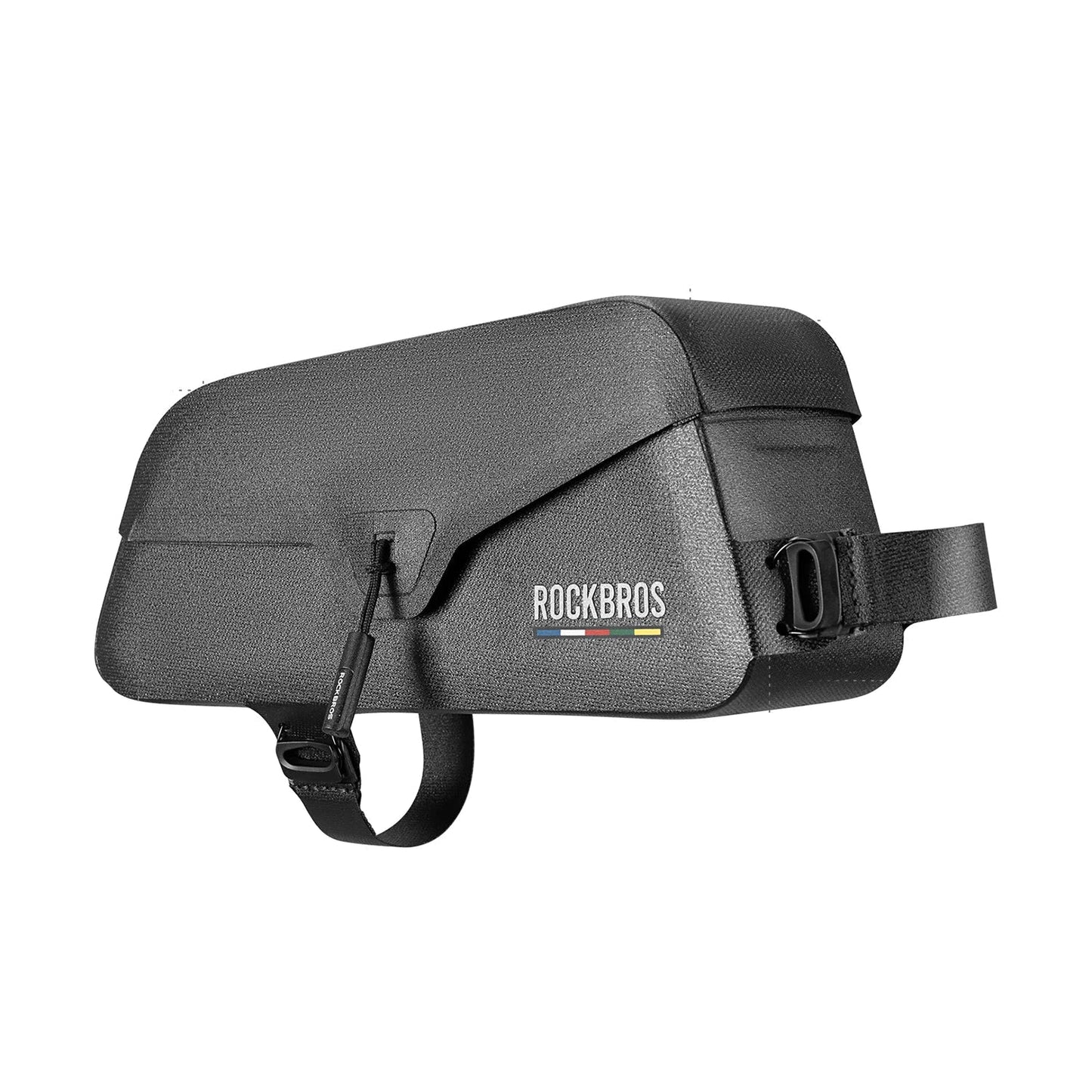 Waterproof 0.6L Top Tube Lightweight Frame Storage Bag Black