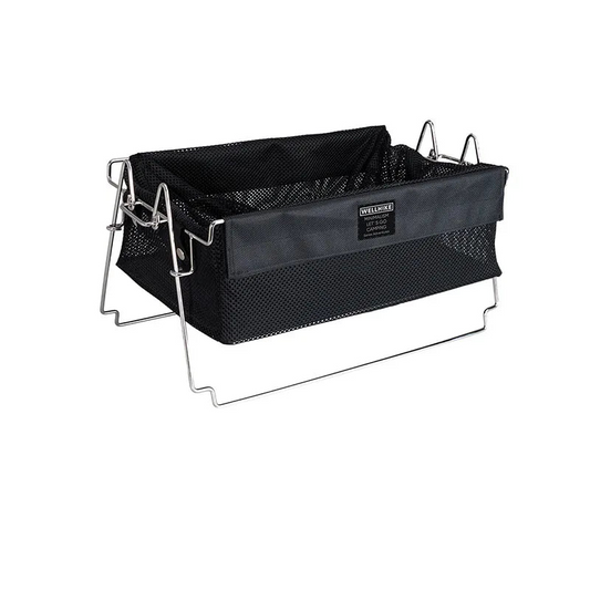 Outdoor Tactical Camping Storage Basket Black
