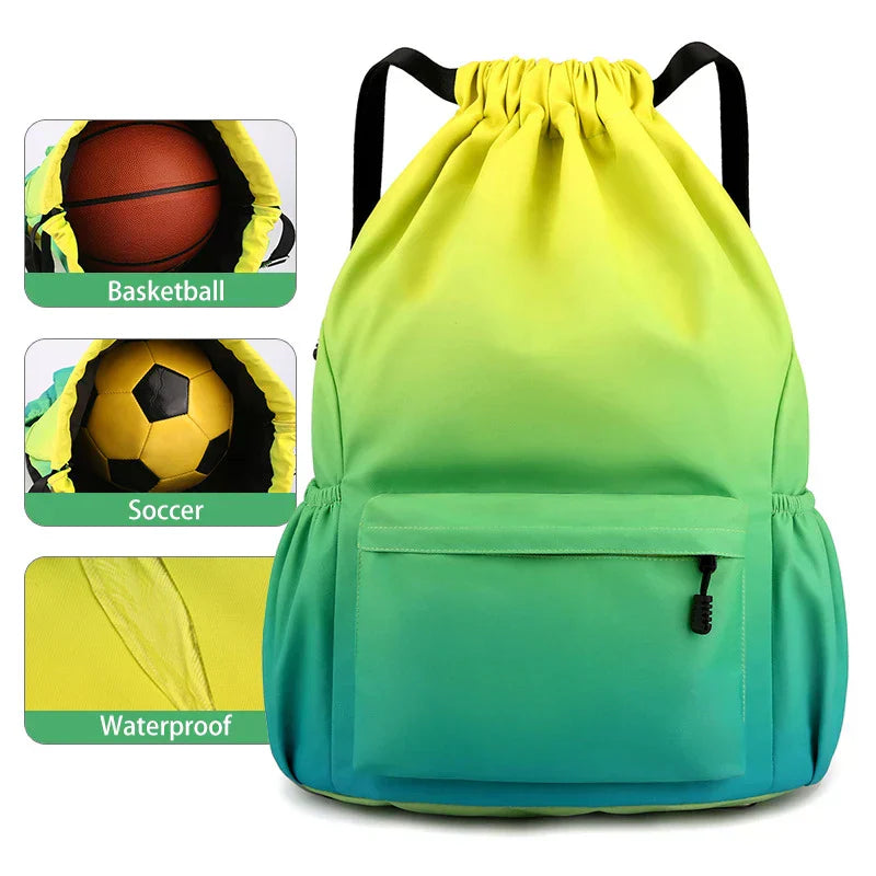 Waterproof Nylon Sports Pocket Backpack