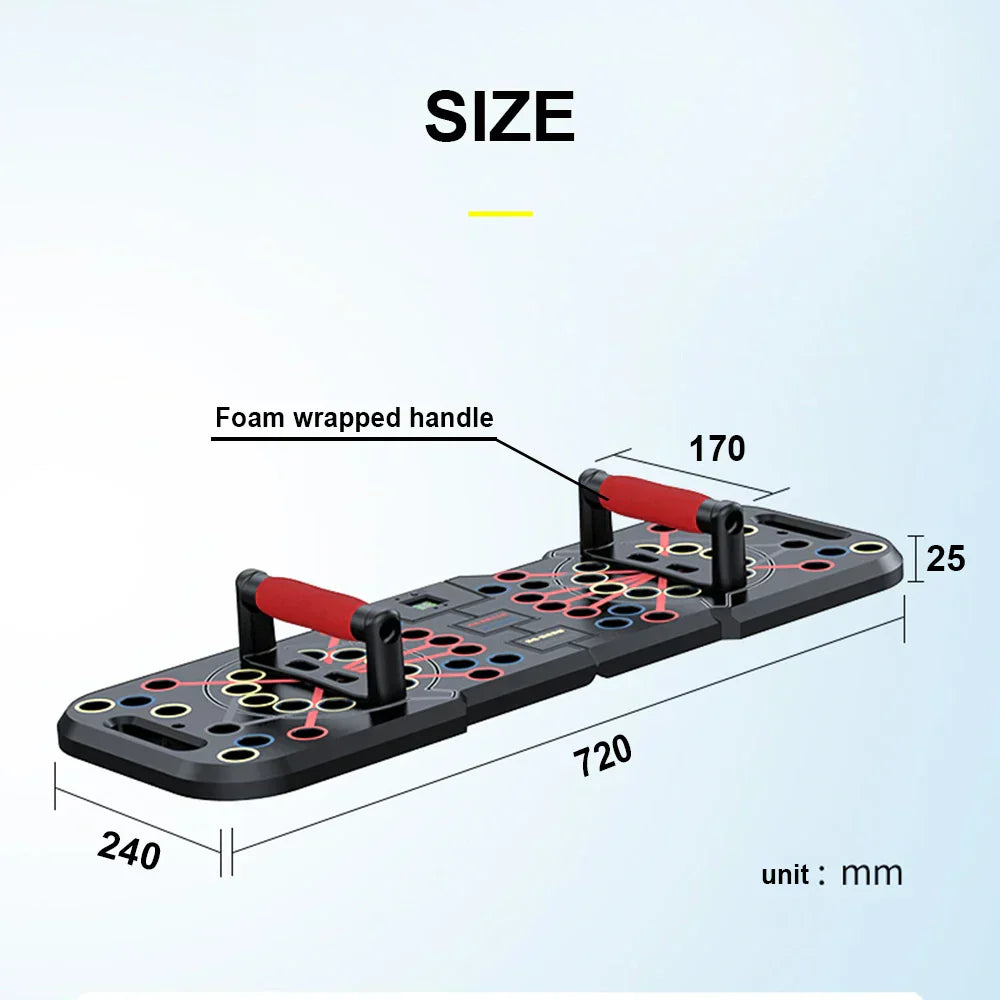 Multifunctional Electronic Push Up Board with Counting Feature