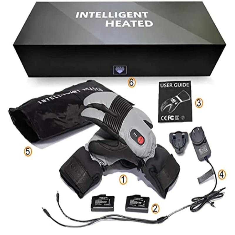 Snow Wear 3 Fingers Ski Mittens