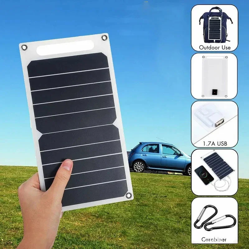 Solar Panel With USB Waterproof