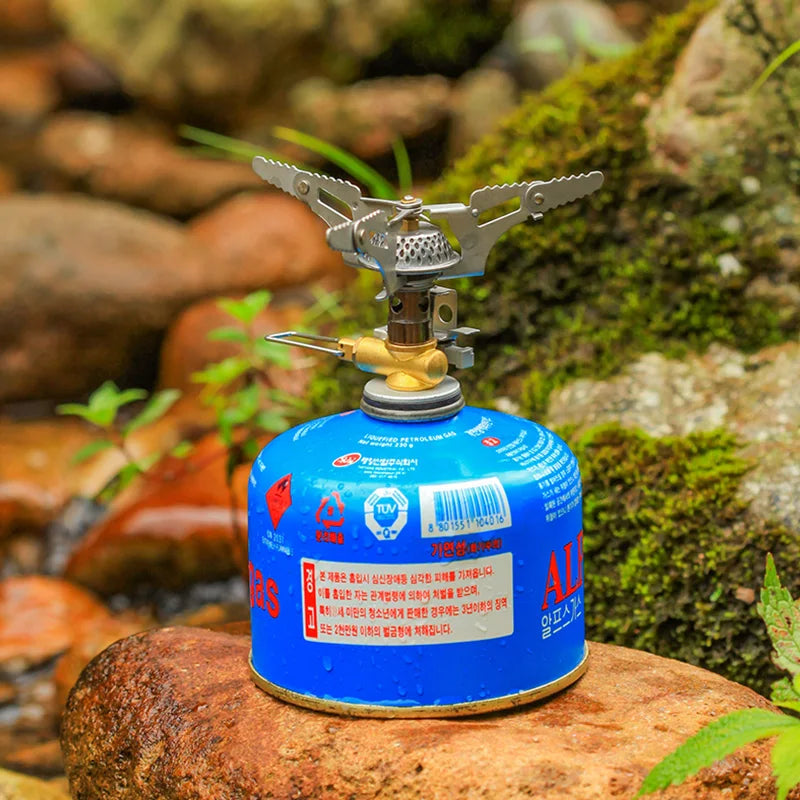 1940W Camping Gas Stove Silver