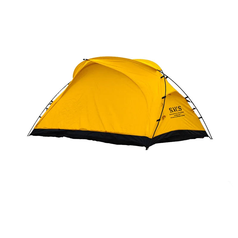 3-Season Camping Tent Breathable Mesh Yellow