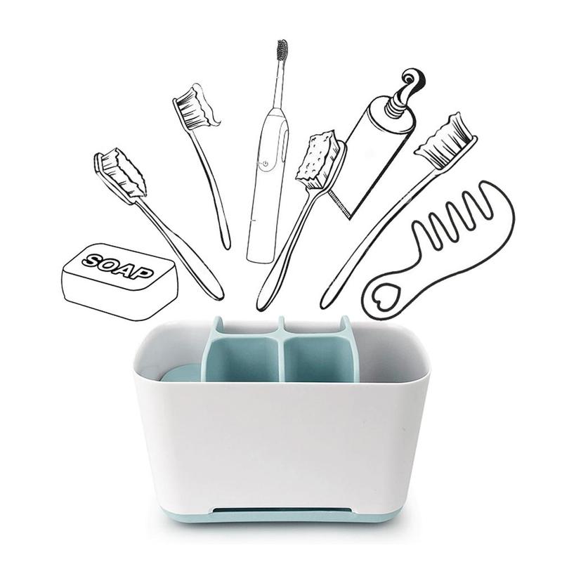 Toothbrush Holder Organizer Stand