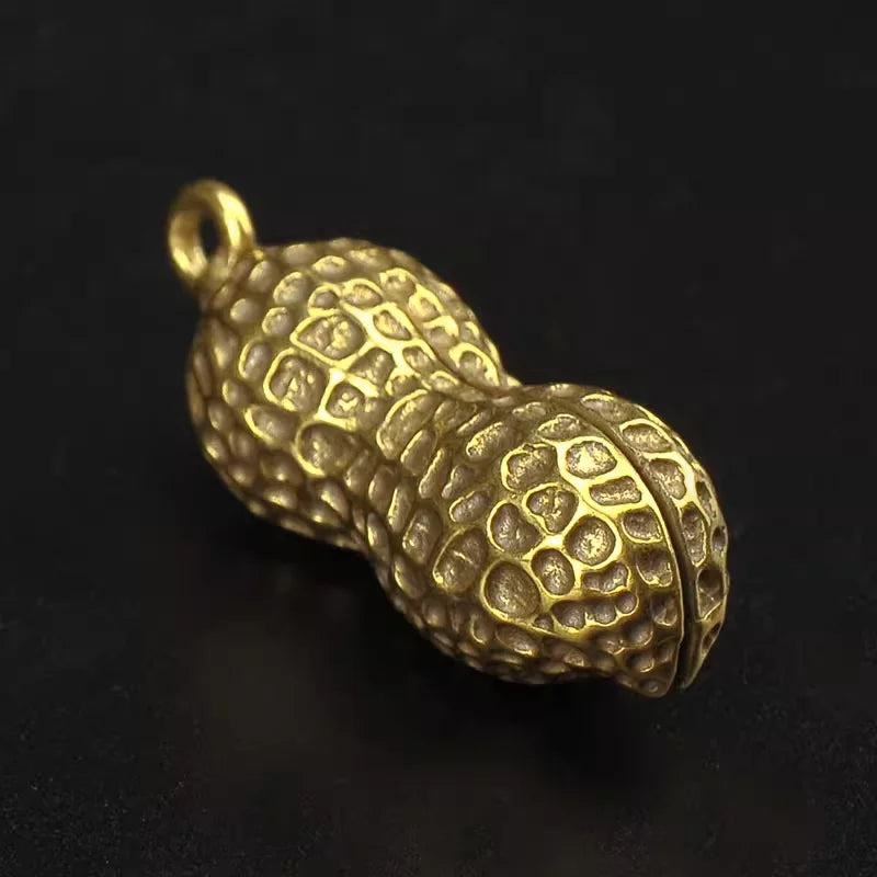 Brass Creative Gifts Peanut Kernels