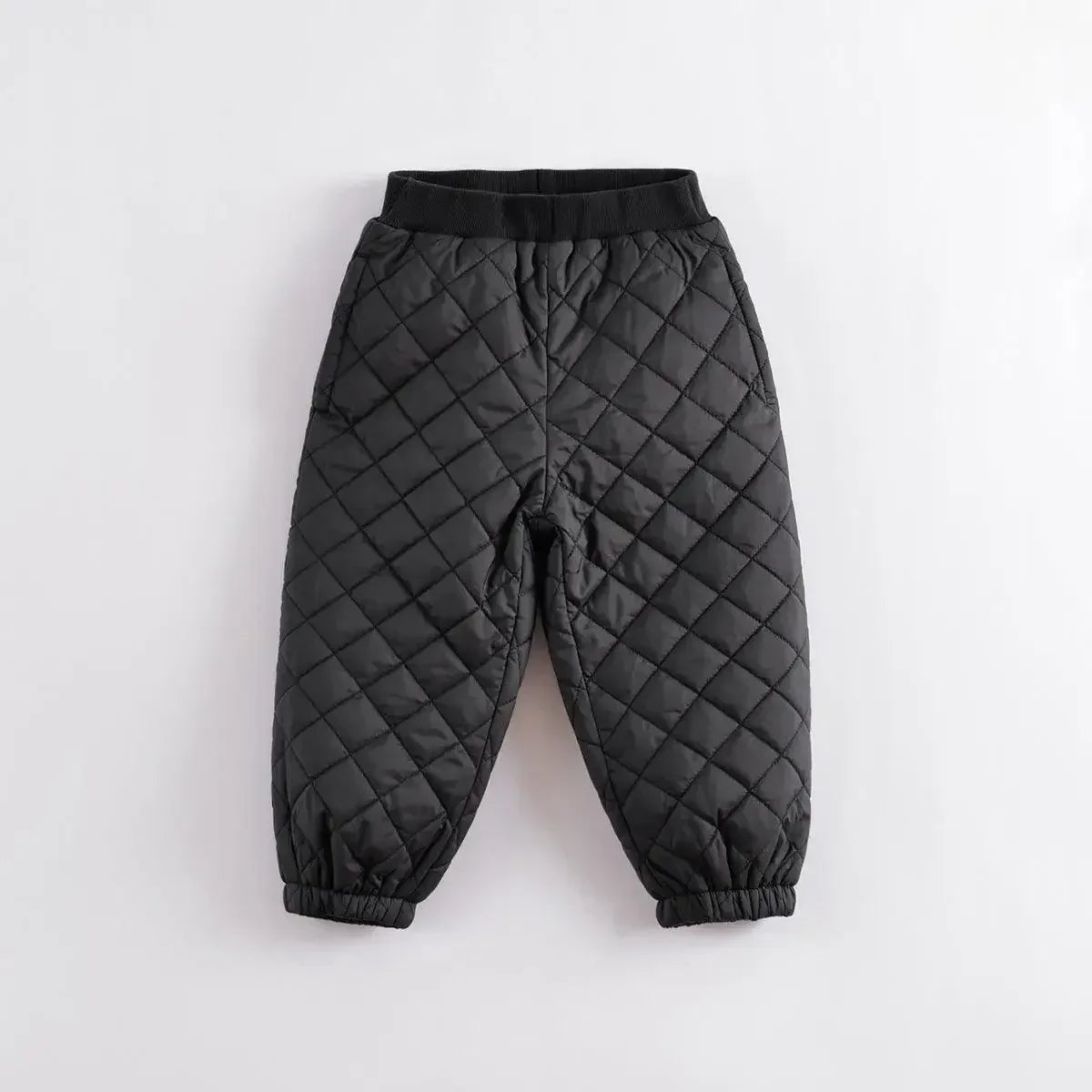 Boys Winter Fashion Stitching Quilted Sports Suit