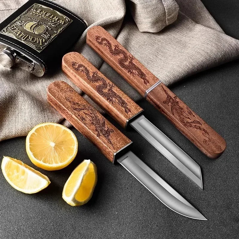 Dragon & Phoenix Double Knife – High-Hardness Tactical & Camping Knife Set