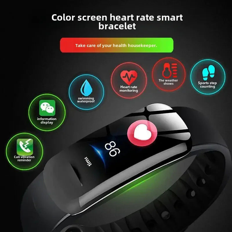 C1 Plus Bluetooth Smartwatch with Pedometer