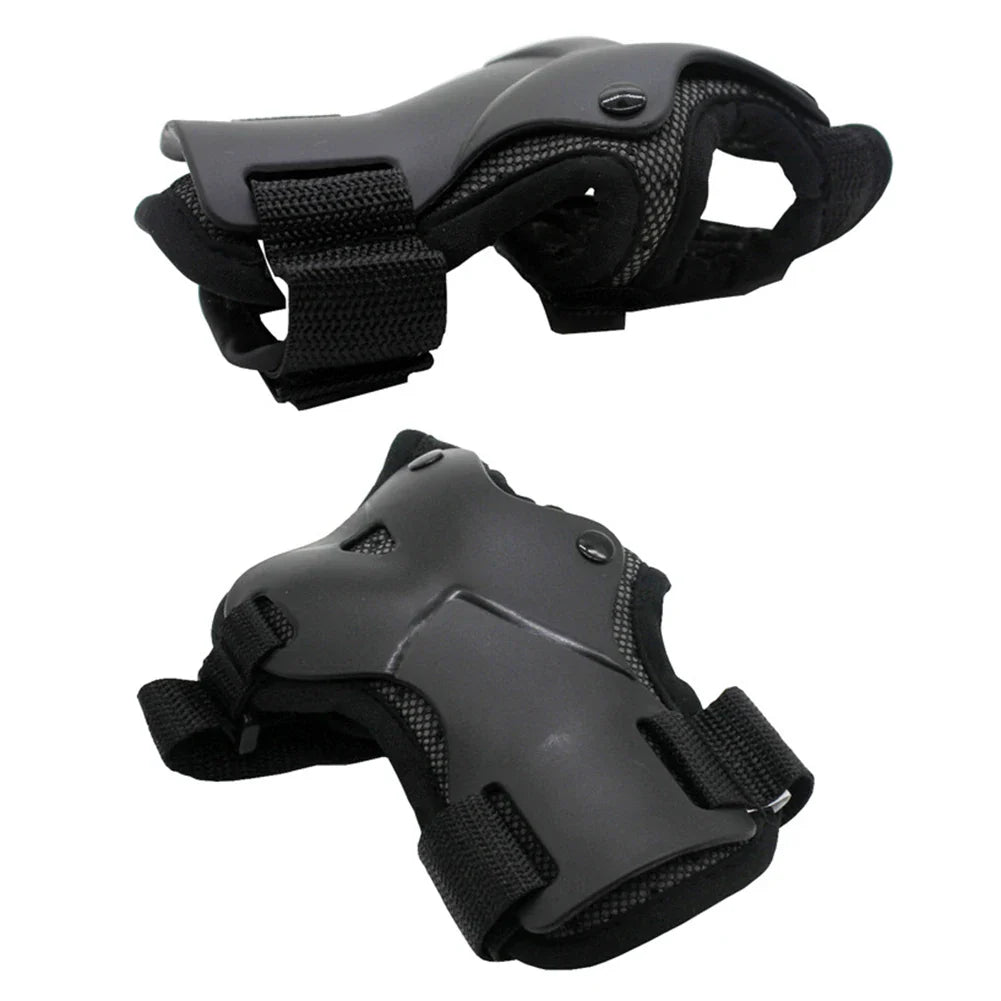 Snowboard & Ski Wrist Guard Impact-Resistant Protective Gear Black