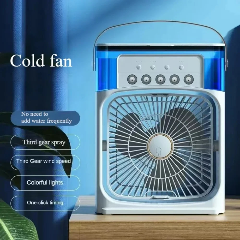 Portable Desktop Humidifier Cooling Fan USB