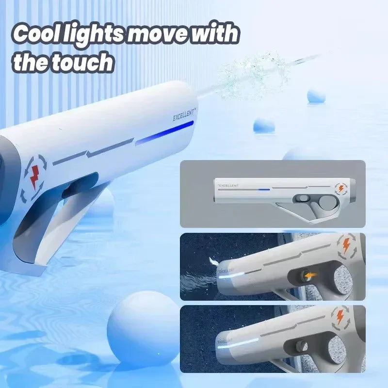 Super Powerful Automatic Water Gun Toy with LED Lights