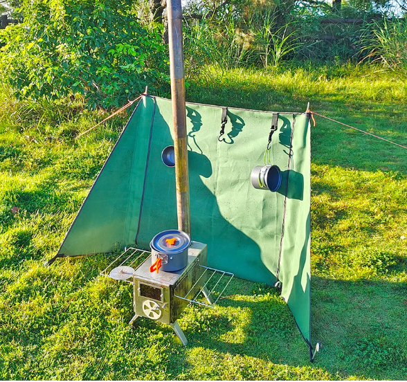 Stove Windbreak Camping Windshield