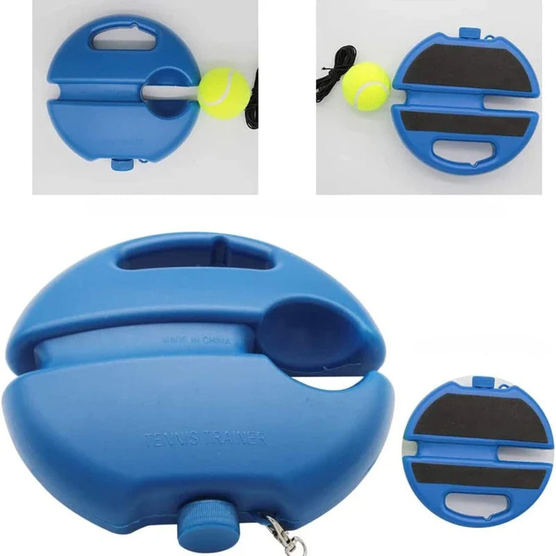 Professional Tennis Training Rebound Ball Self-Practice Tool Blue
