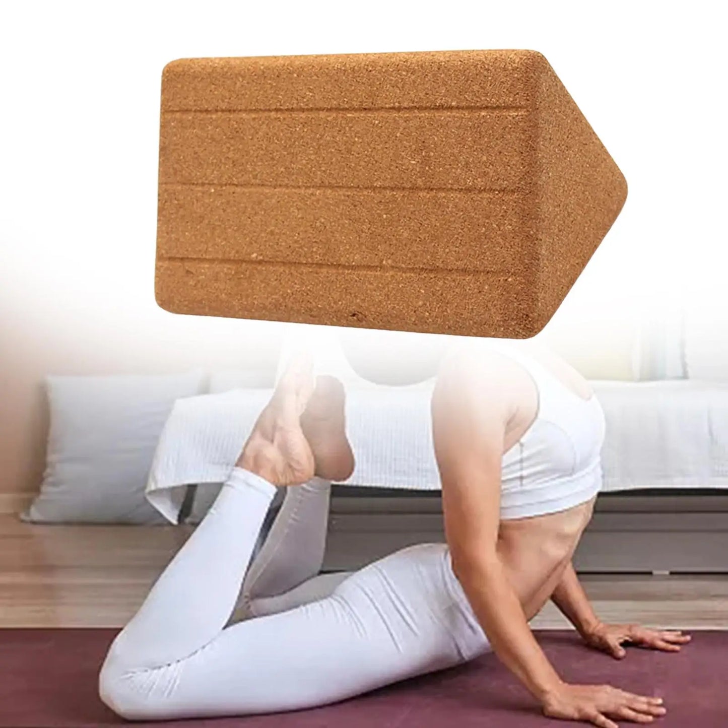 Triangle Yoga Brick for Pilates and Workouts