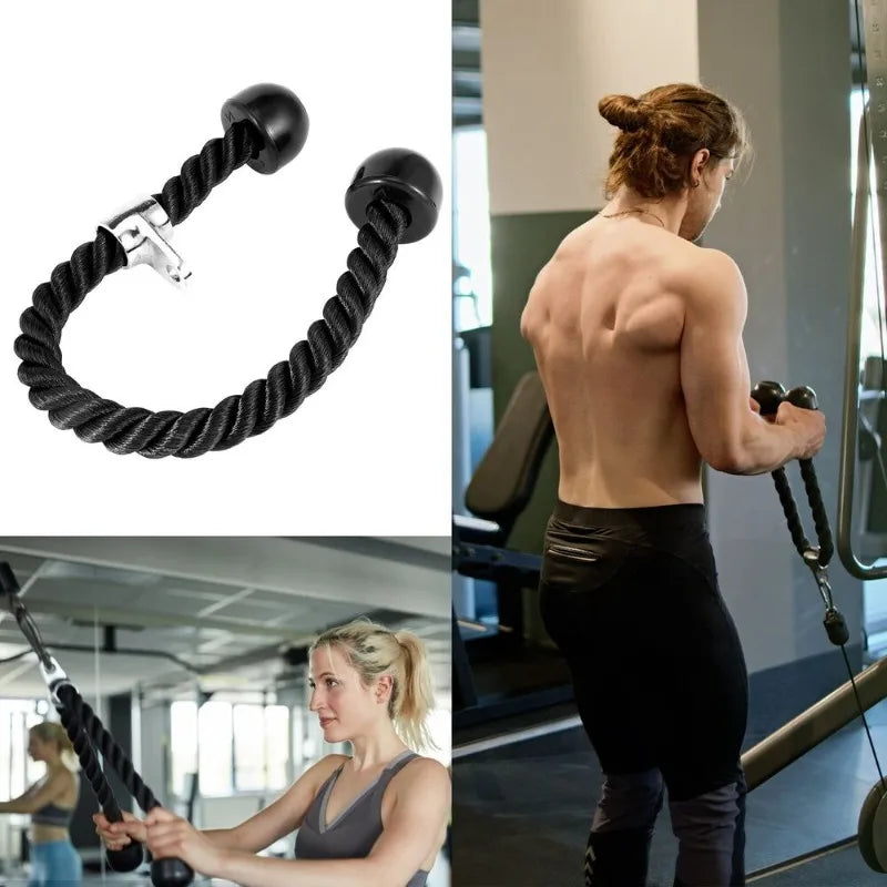Triceps Rope Pull Down Device for Gym