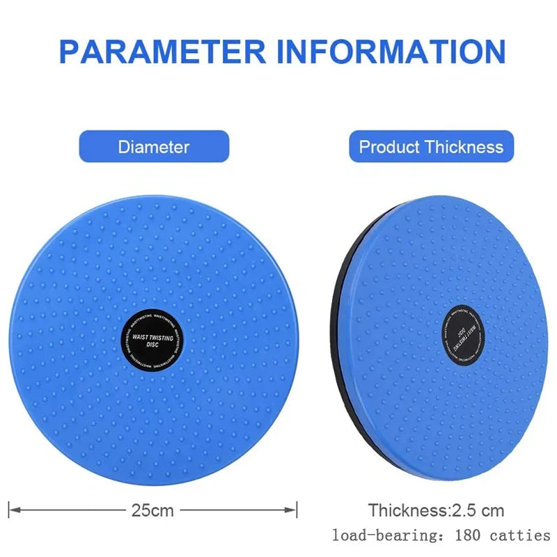 Portable Turntable Fitness Disc for Core Exercise
