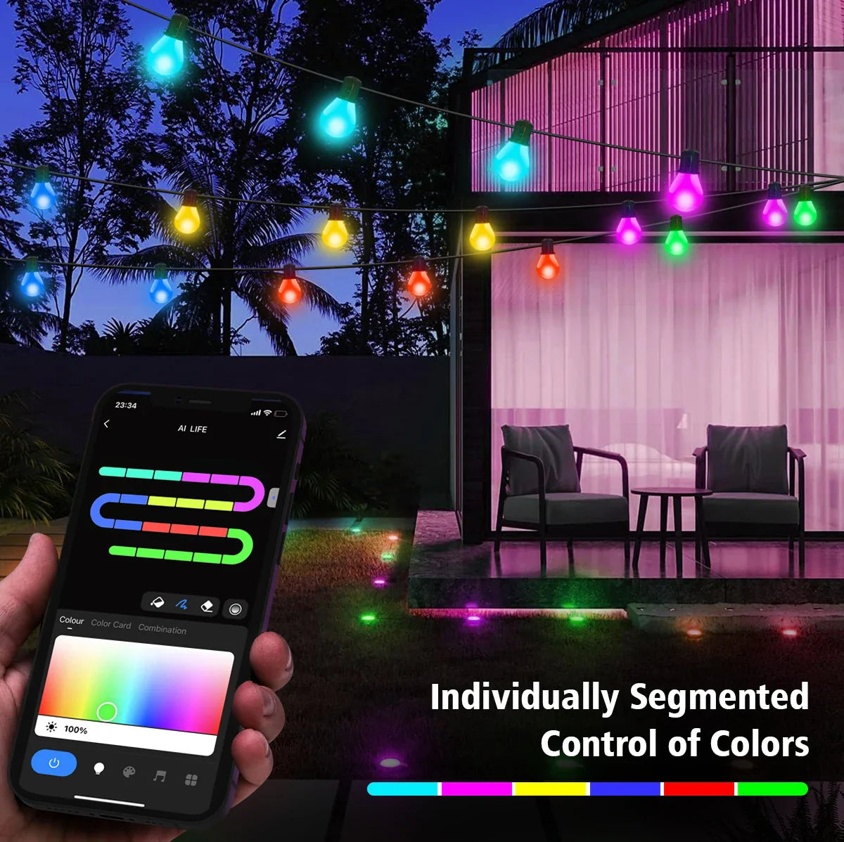 Smart WIFI LED String Lights