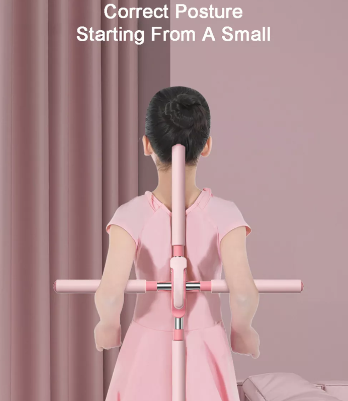 Stick Hunchback Corrector - 80cm Stainless Steel Body Training, Standing Gym