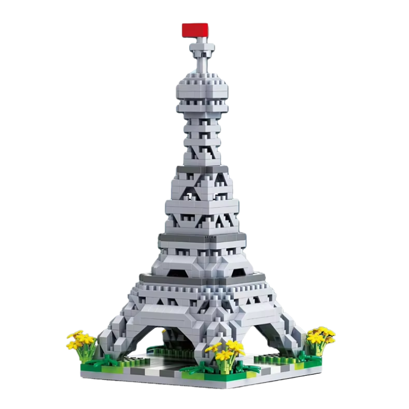 Micro Brick City Tower Puzzle for Kids and Adults