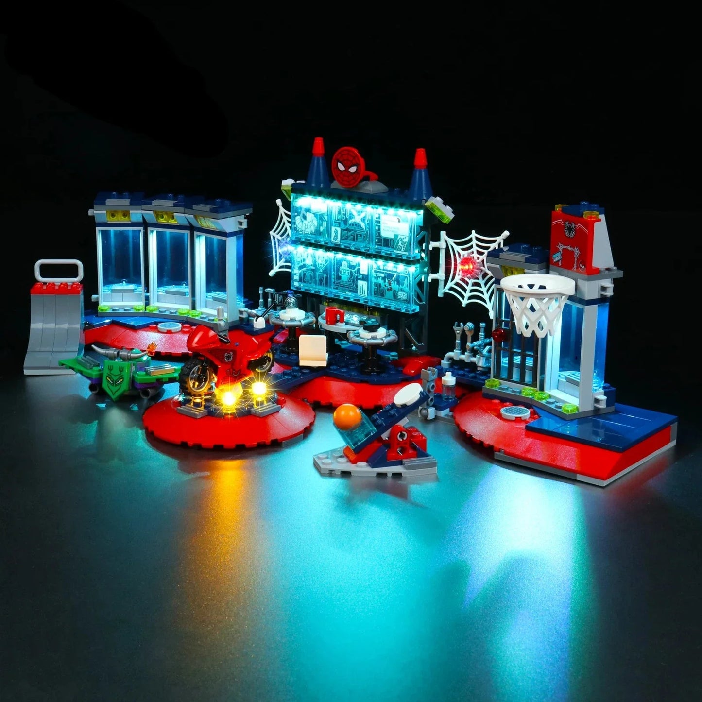 LED Light Kit for Spider Lair Set (76175)