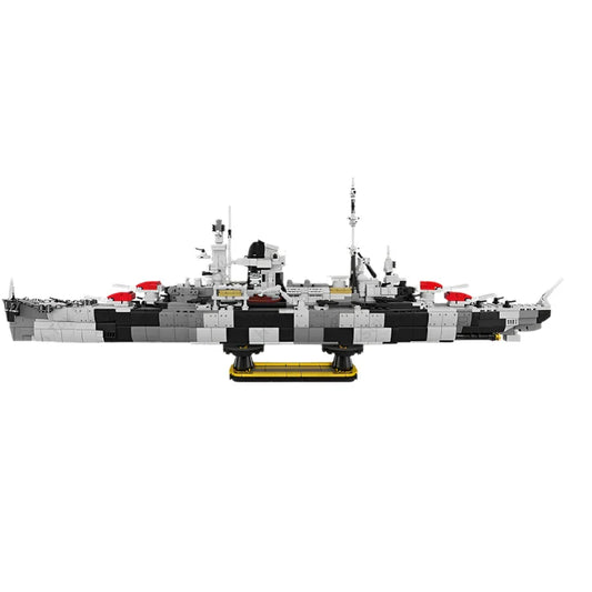 WW2 German Battleship Admiral Hipper Cruiser Model (1510PCS)