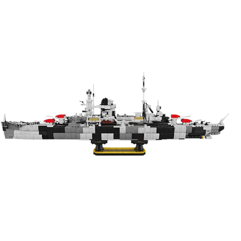 WW2 German Battleship Admiral Hipper Cruiser Model (1510PCS)