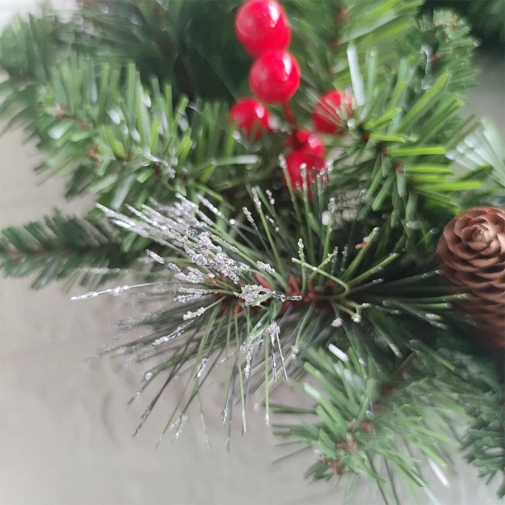 Artificial Christmas Garland Wreath for Home Decoration