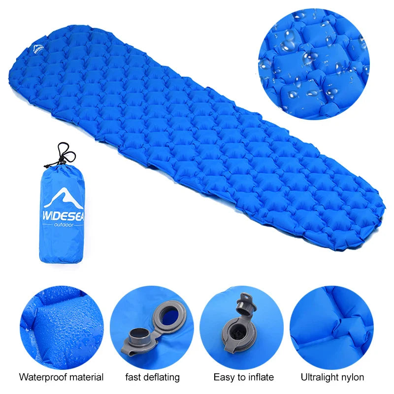 Inflatable Yoga Mattress & Sleeping Pad
