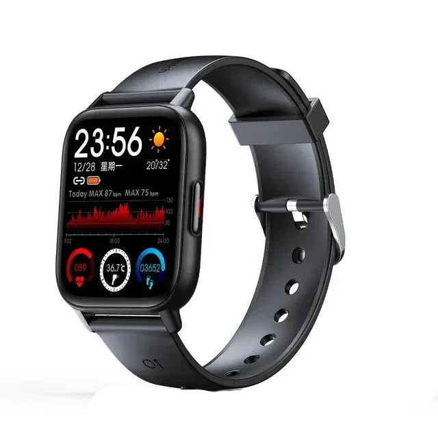 Smart Watch for Men and Women (Black)