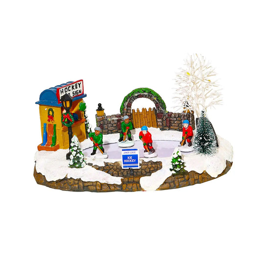 Christmas Music Luminous House with LED Lights